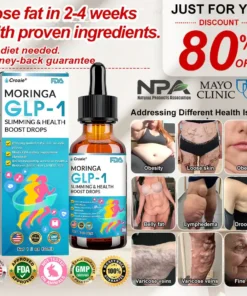 𝗖𝗿𝗼𝗮𝗶𝗲® 𝐆𝐋𝐏-𝟏 𝐌𝐨𝐫𝐢𝐧𝐠𝐚 𝐒𝐥𝐢𝐦𝐦𝐢𝐧𝐠 & 𝐇𝐞𝐚𝐥𝐭𝐡 𝐁𝐨𝐨𝐬𝐭 𝐃𝐫𝐨𝐩𝐬