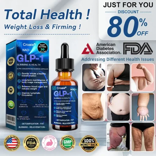 Croaie® GLP-1 Slimming & Health Ultra Concentrated Essence Liquid drops