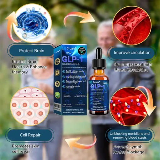 Croaie® GLP-1 Slimming & Health Ultra Concentrated Essence Liquid drops
