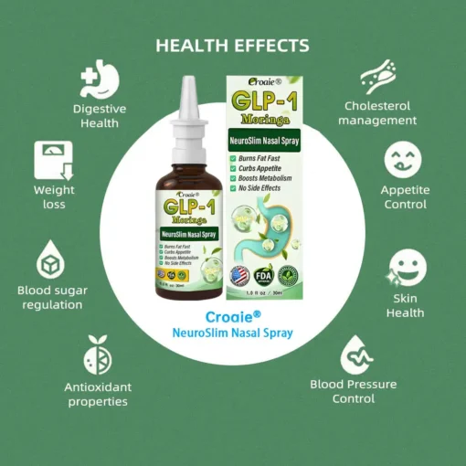 Croaie® Moringa GLP-1 NeuroSlim Nasal Spray