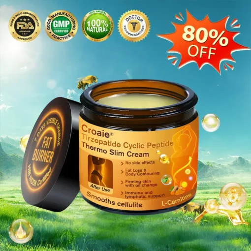 Croaie® NIDDK Tirzepatide Cyclic Peptide Thermo Slim Cream