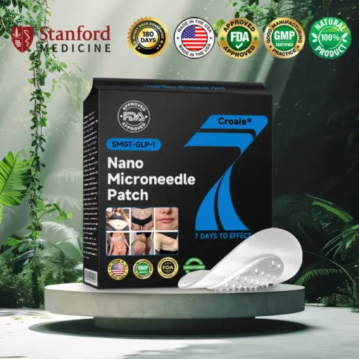 Croaie® Nano Microneedle Patch with SMGT-GLP-1 & Matrixyl 3000