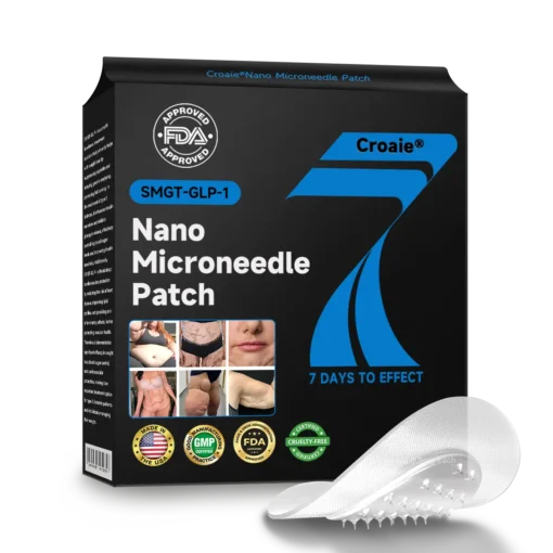 Croaie® Nano Microneedle Patch with SMGT-GLP-1 & Matrixyl 3000