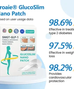 Croaie® Nano Patch — Painless, Long-Lasting Relief for Diabetes, Obesity & Heart Health