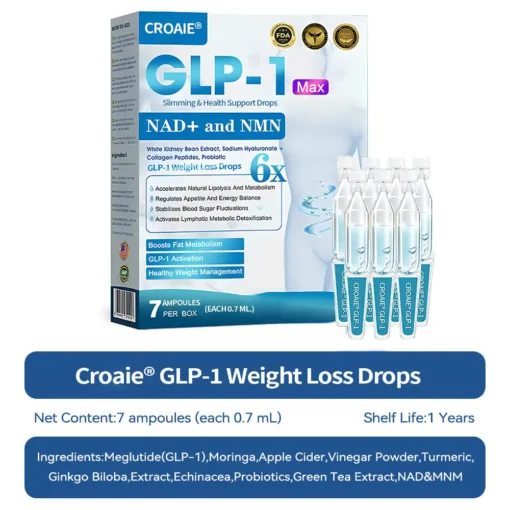 Croaie® GLP-1 & NAD+ Slimming Support Drops