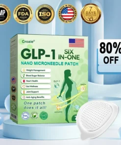 𝗖𝗿𝗼𝗮𝗶𝗲® 𝗦𝗜𝗫 𝗜𝗡-𝗢𝗡𝗘 𝗡𝗜𝗗𝗗𝗞-𝗧𝗶𝗿𝘇𝗲𝗽𝗮𝘁𝗶𝗱𝗲 𝗛𝗲𝗮𝗹𝘁𝗵 𝗡𝗔𝗡𝗢 𝗠𝗜𝗖𝗥𝗢𝗡𝗘𝗘𝗗𝗟𝗘 𝗣𝗔𝗧𝗖𝗛