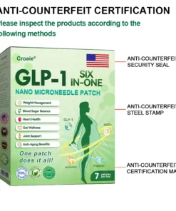 𝗖𝗿𝗼𝗮𝗶𝗲® 𝗦𝗜𝗫 𝗜𝗡-𝗢𝗡𝗘 𝗡𝗜𝗗𝗗𝗞-𝗧𝗶𝗿𝘇𝗲𝗽𝗮𝘁𝗶𝗱𝗲 𝗛𝗲𝗮𝗹𝘁𝗵 𝗡𝗔𝗡𝗢 𝗠𝗜𝗖𝗥𝗢𝗡𝗘𝗘𝗗𝗟𝗘 𝗣𝗔𝗧𝗖𝗛