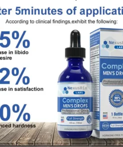 CROAIE® NexusBio Labs Complex Men's Drops