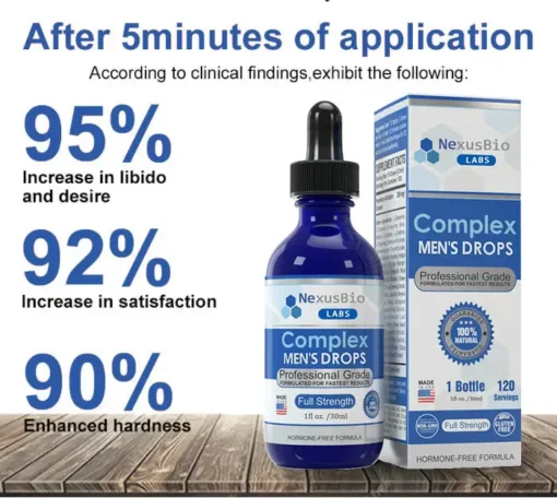 CROAIE® NexusBio Labs Complex Men's Drops