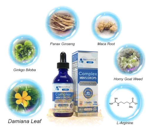 CROAIE® NexusBio Labs Complex Men's Drops