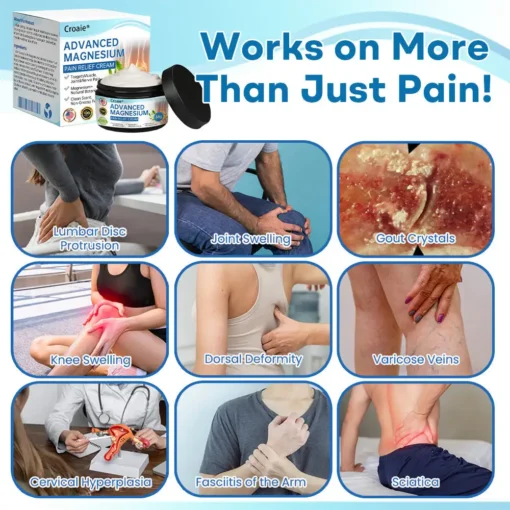 Croaie® Advanced Magnesium Pain Relief Cream