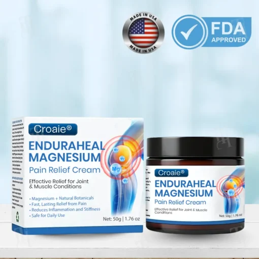 Croaie® EnduraHeal Magnesium Pain Relief Cream