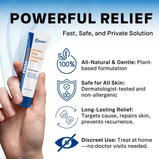 Croaie® Scrotum Itchy Treatment Cream