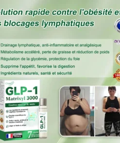 CROAIE® Gouttes Minceur & Santé GLP-1 & Matrixyl 3000
