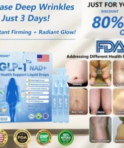 Croaie® 𝐆𝐋𝐏-𝟏 𝐏𝐑𝐎+ 𝟔-𝐢𝐧-𝟏 𝐇𝐞𝐚𝐥𝐭𝐡 𝐒𝐮𝐩𝐩𝐨𝐫𝐭 𝐋𝐢𝐪𝐮𝐢𝐝 𝐃𝐫𝐨𝐩𝐬