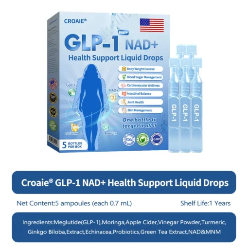 Croaie® 𝐆𝐋𝐏-𝟏 𝐏𝐑𝐎+ 𝟔-𝐢𝐧-𝟏 𝐇𝐞𝐚𝐥𝐭𝐡 𝐒𝐮𝐩𝐩𝐨𝐫𝐭 𝐋𝐢𝐪𝐮𝐢𝐝 𝐃𝐫𝐨𝐩𝐬