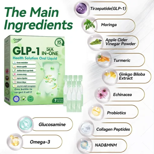 Croaie® GLP-1 6-in-1 Health Solution Oral Solution