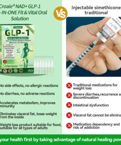 Croaie® 𝐍𝐀𝐃+ 𝐆𝐋𝐏-𝟏 𝐅𝐢𝐭 & 𝐕𝐢𝐭𝐚𝐥 𝐎𝐫𝐚𝐥 𝐋𝐢𝐪𝐮𝐢𝐝