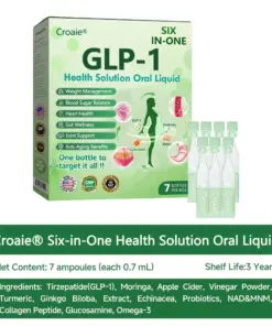 Croaie® 𝐺𝐿𝑃-𝟏 & 𝑺𝐢𝐱 𝐢𝐧-𝑶𝐧𝐞 𝑯𝒆𝒂𝒍𝒕𝒉 𝑺𝒐𝒍𝒖𝒕𝒊𝒐𝒏 𝑶𝒓𝒂𝒍 𝑳𝒊𝒒𝒖𝒊𝒅