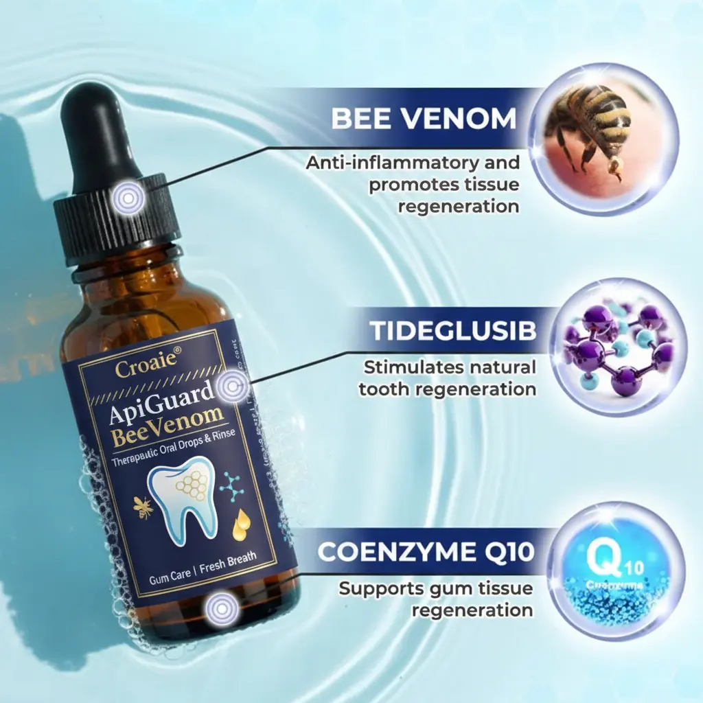 Croaie® ApiGuard BeeVenom Therapeutic Oral Drops & Rinse