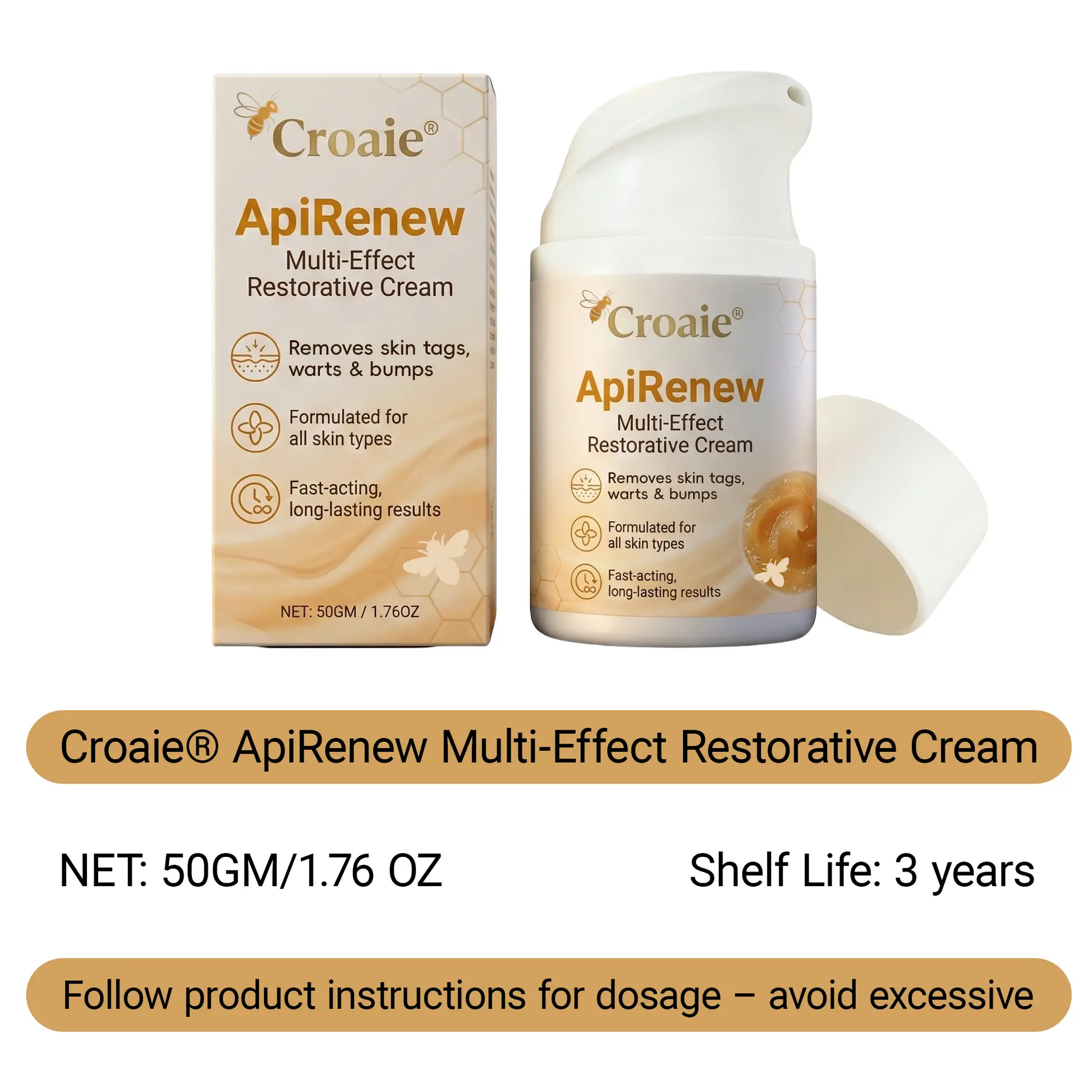 Croaie® ApiRenew Multi-Effect Restorative Cream