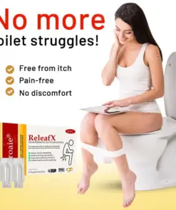 Croaie® ReleafX Hemorrhoid Suppositories
