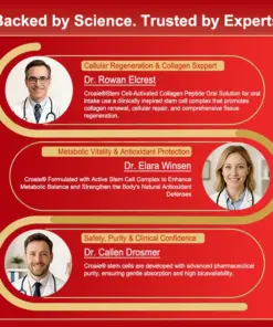 Croaie® Stem Cell–Powered NAD+ Activating Collagen Peptide Oral Solution