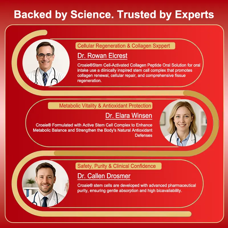 Croaie® Stem Cell–Powered NAD+ Activating Collagen Peptide Oral Solution