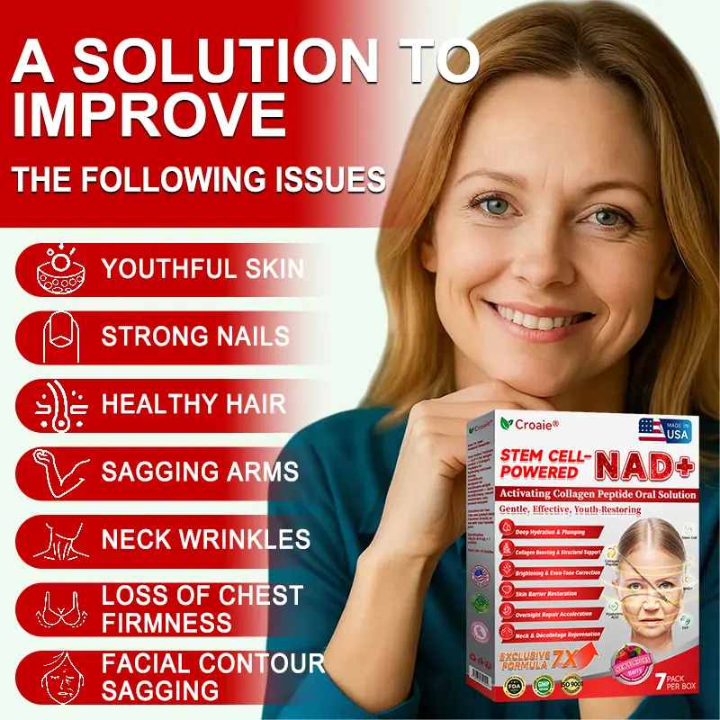 Croaie® Stem Cell–Powered NAD+ Activating Collagen Peptide Oral Solution