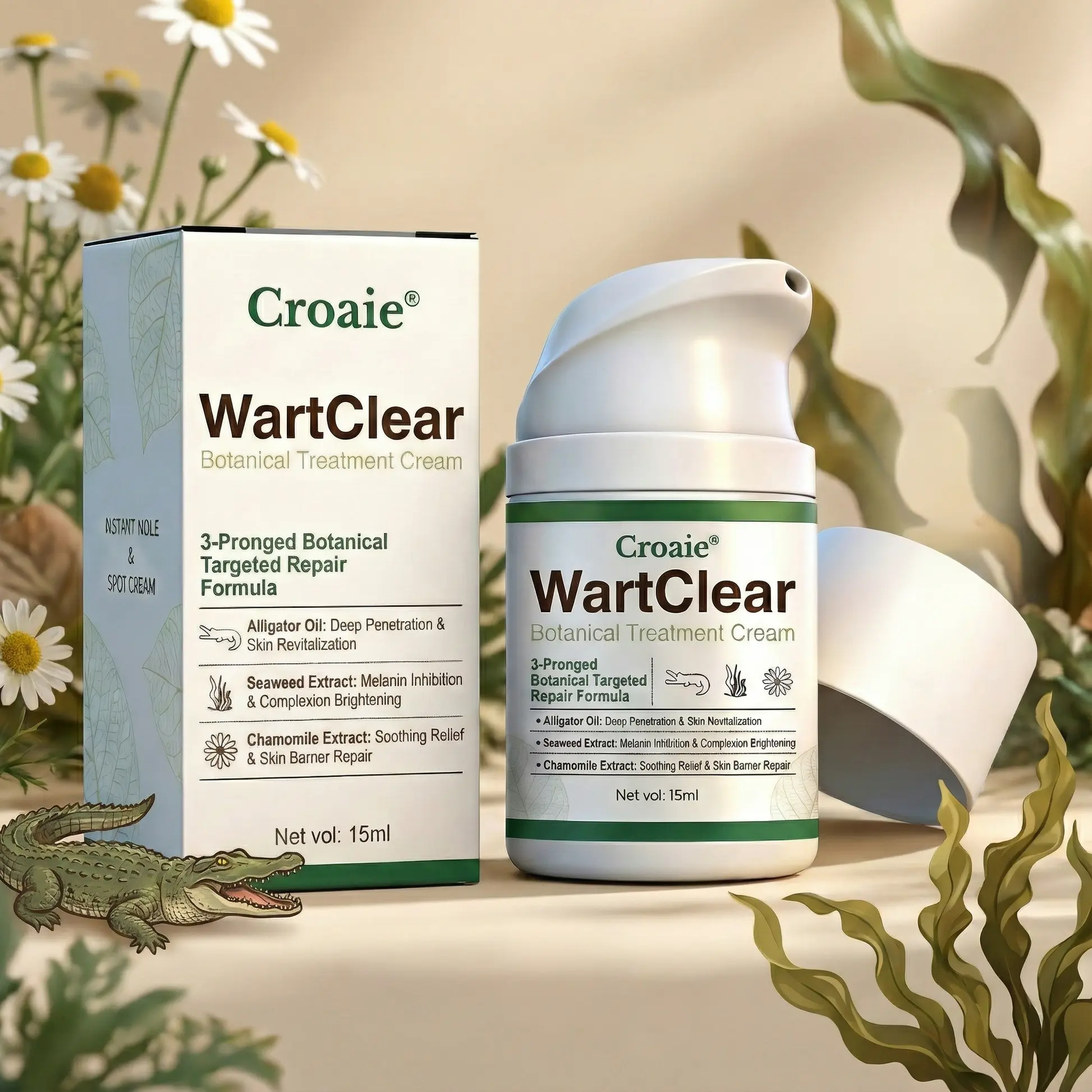 Croaie® WartClear Botanical Treatment Cream