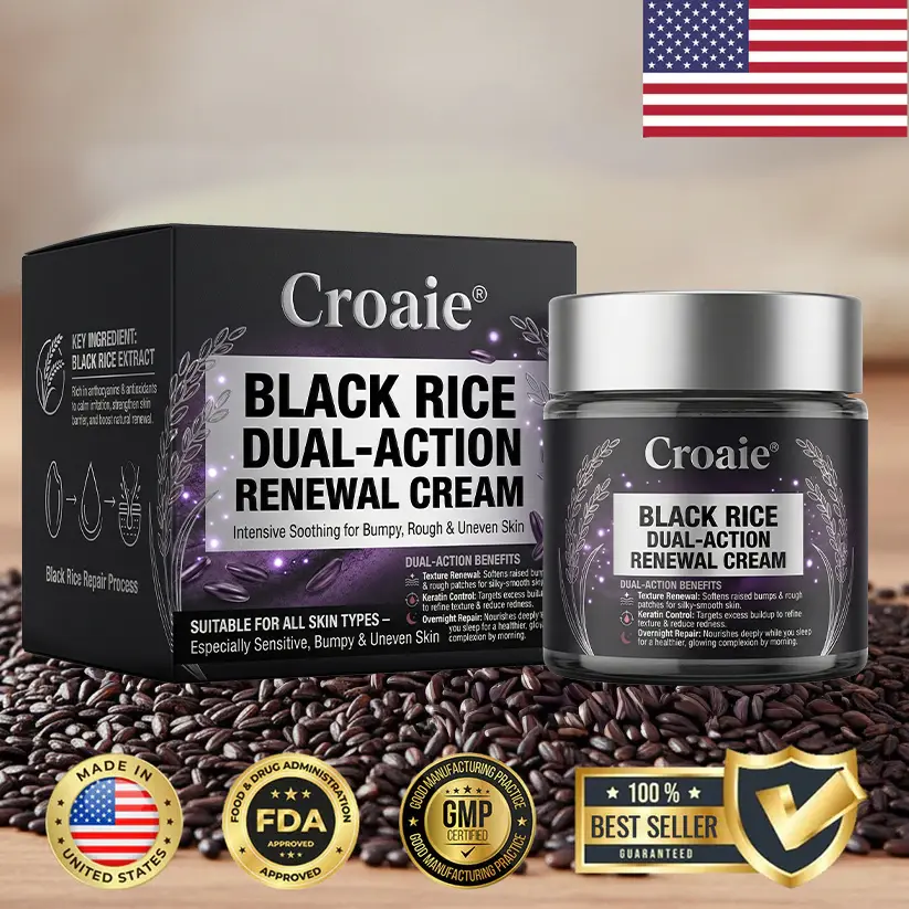 Croaie® BLACK RICE DUAL-ACTION RENEWAL CREAM