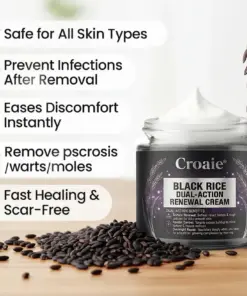 Croaie® BLACK RICE DUAL-ACTION RENEWAL CREAM