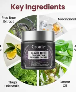 Croaie® BLACK RICE DUAL-ACTION RENEWAL CREAM